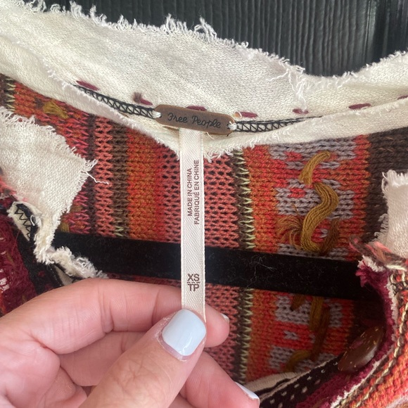 Free People “Meadow Lakes Sweater”-Size XS - Picture 6 of 11